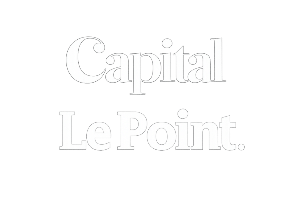 Logos de presse Le Point et Capital